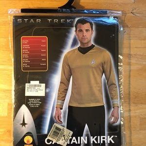 Costume Star Trek Captain Kirk Shirt EUC XL Men’s